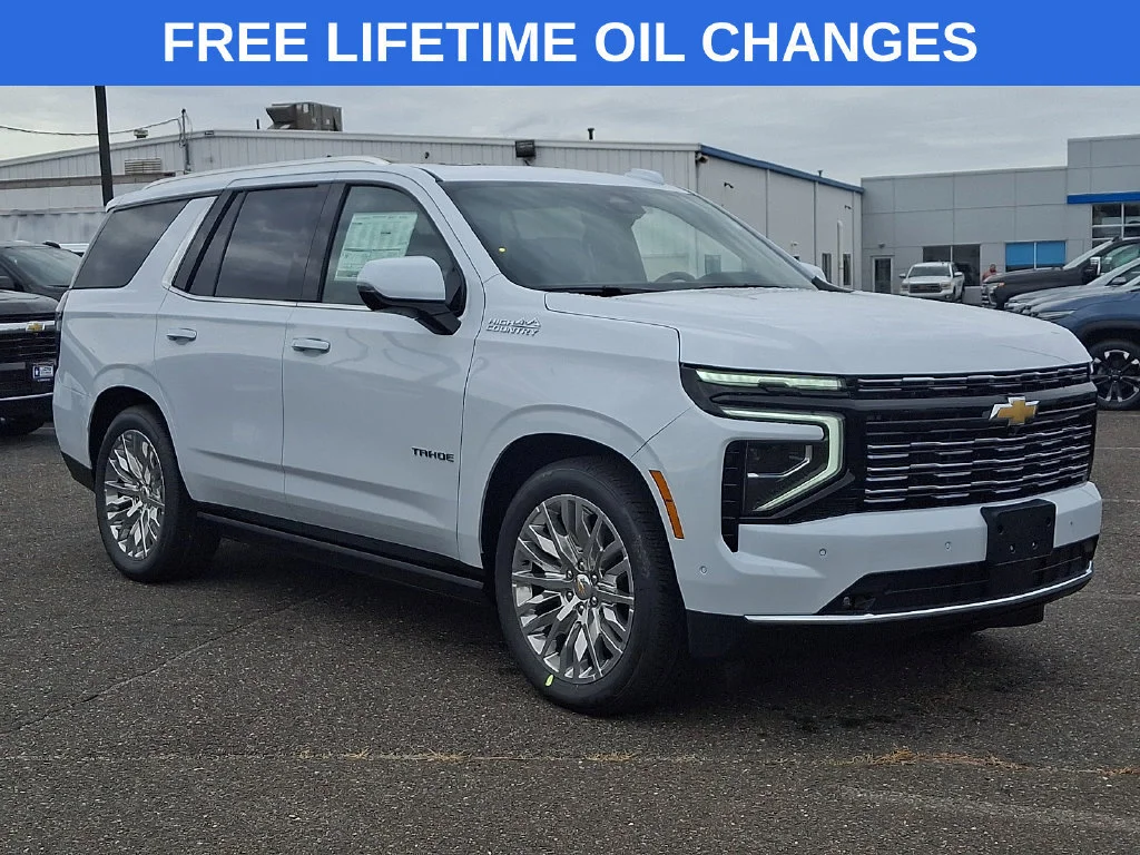 New 2026 Polar White Tricoat Chevrolet High Country image 1