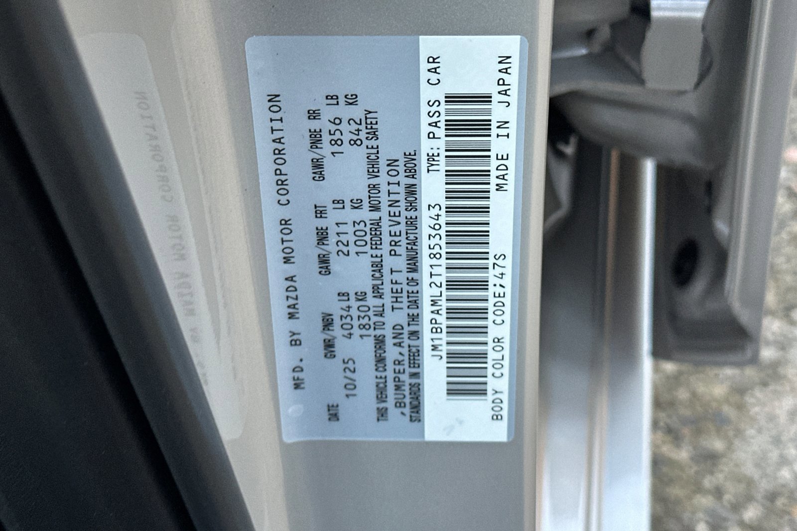 New 2026 PLATINUM QUARTZ METALLIC MAZDA 2.5 S Premium image 35