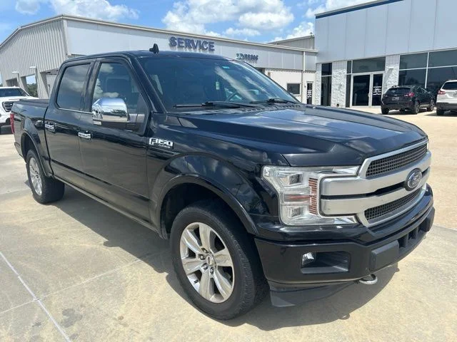 Used 2019 Black Metallic Ford Platinum image 2