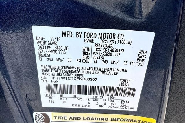 Used 2014 Blue Ford King Ranch image 27