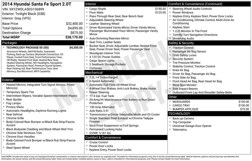 2014 Hyundai Santa Fe Sport 2.0T AWD's photo