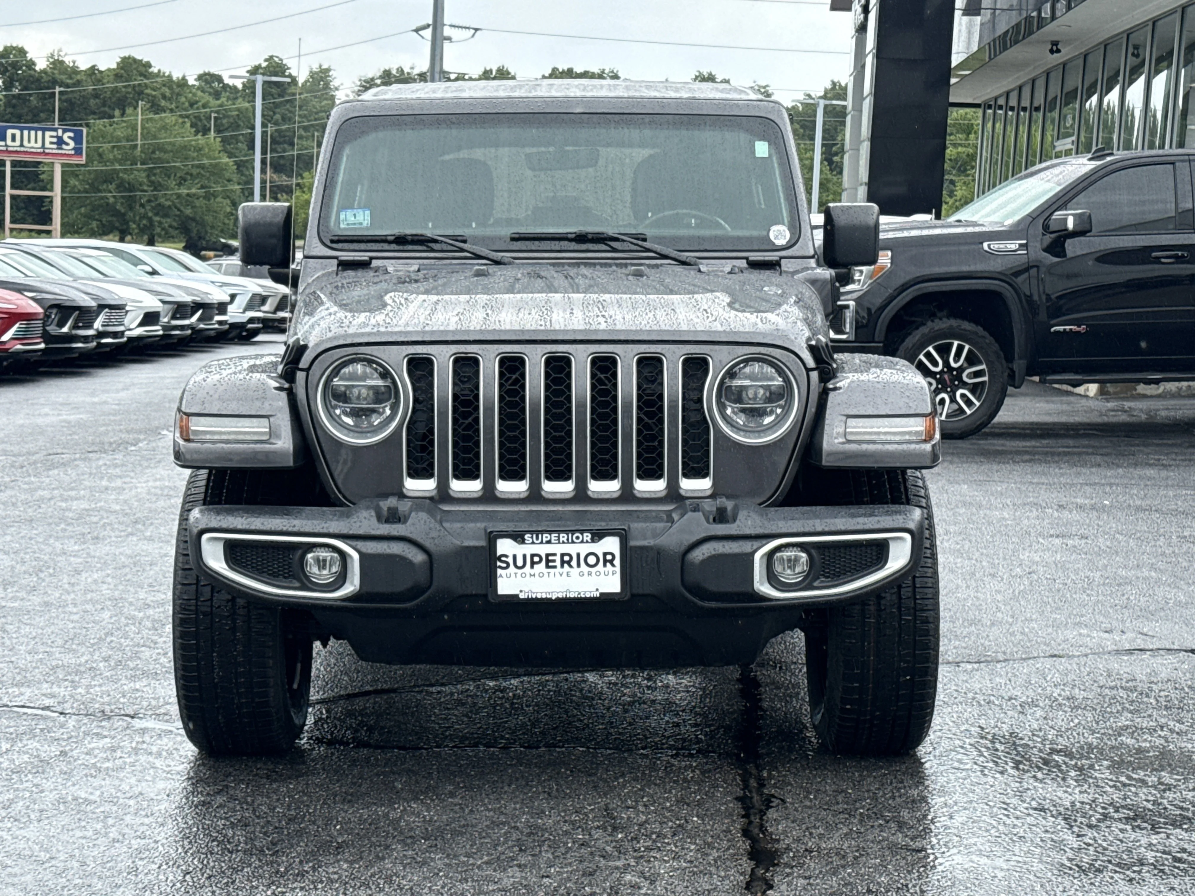 Used 2021 Granite Crystal Metallic Clearcoat Jeep Unlimited Sahara 4WD image 13