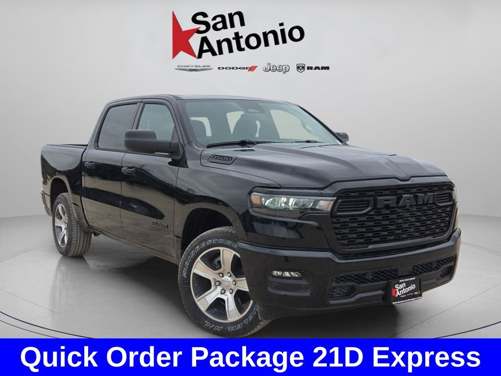 New 2026 Diamond Black Crystal Pearlcoat RAM Express image 2