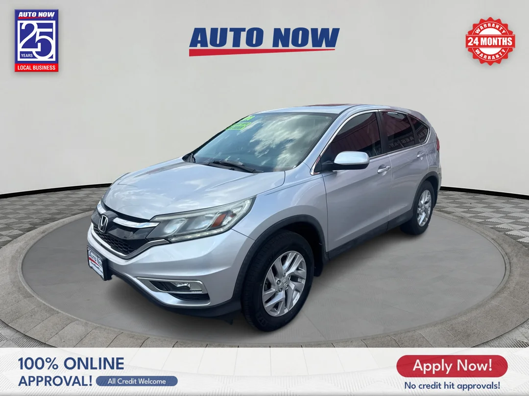 Used 2015 Alabaster Silver Metallic Honda EX image 1