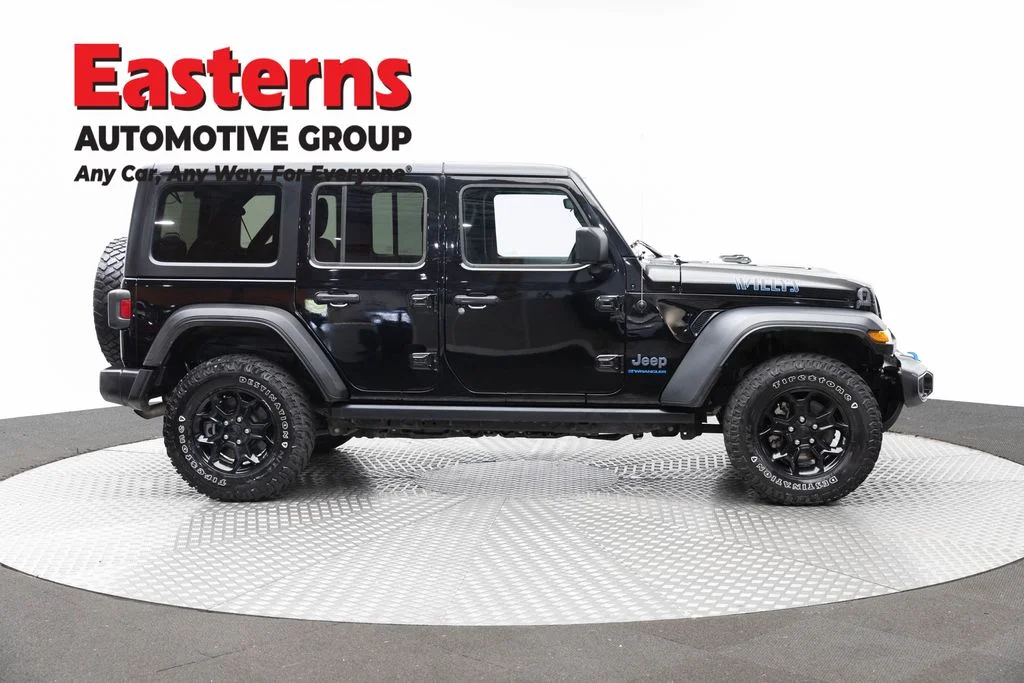 Used 2023 Black Jeep Willys 4xe image 4