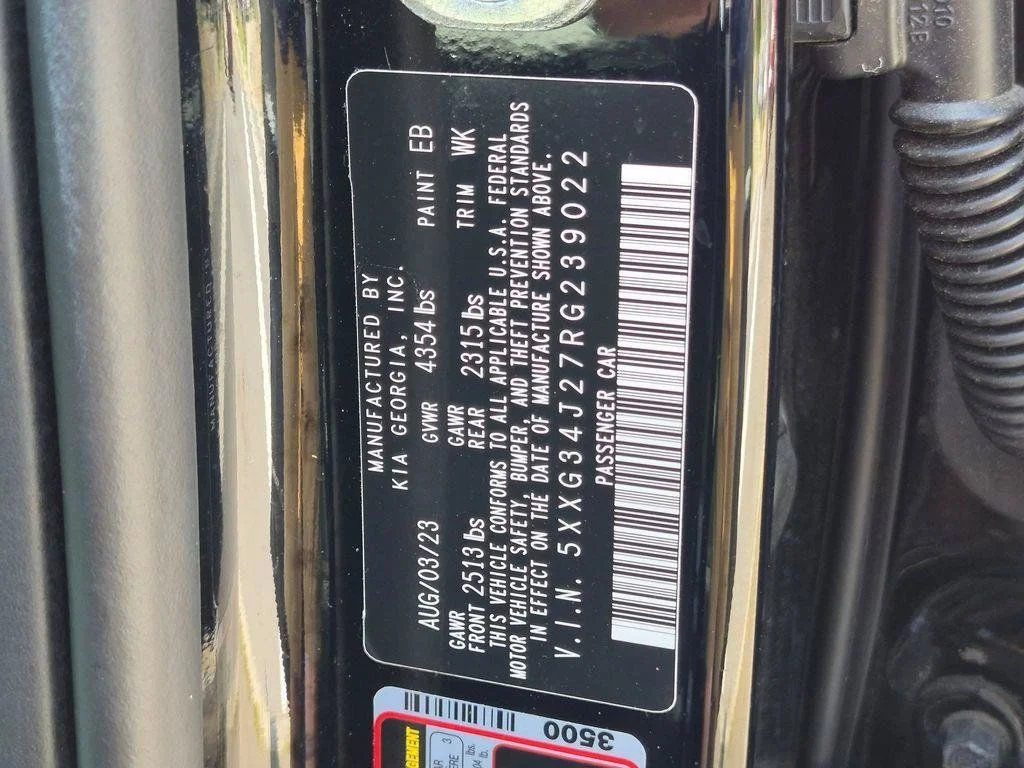 Used 2024 Black Kia EX image 30