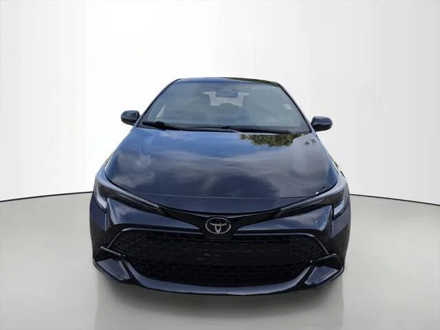 Used 2025 Midnight Black Metallic Toyota SE image 7