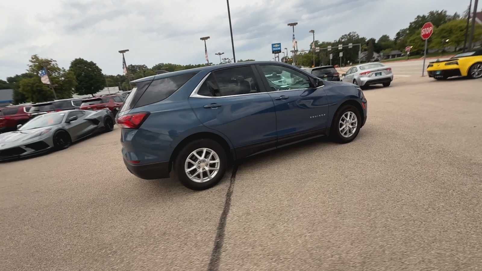 Certified Used 2024 Lakeshore Blue Metallic Chevrolet LT image 8