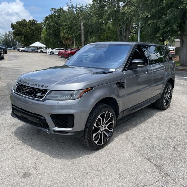Used 2021 Eiger Gray Metallic Land Rover SE image 1