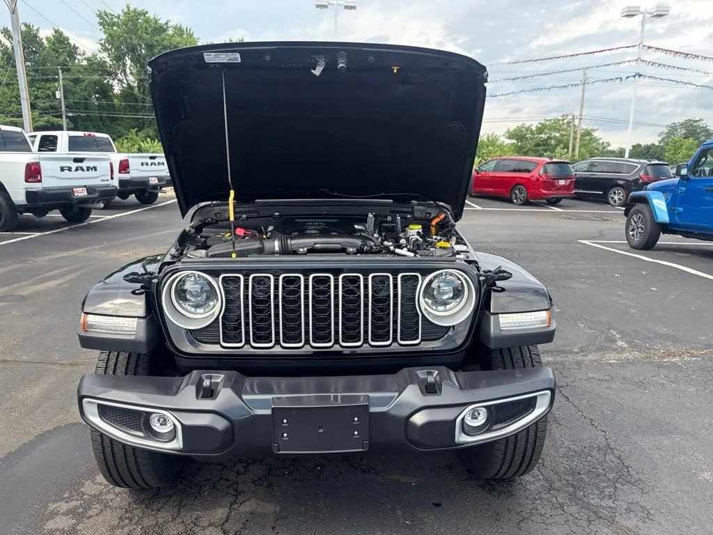 Used 2025 Black Jeep Sahara 4xe image 56