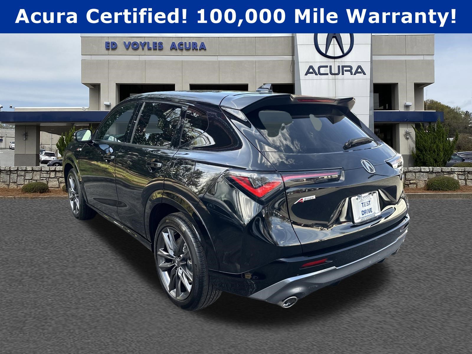 Used 2025 Crystal Black Pearl Acura w/A-Spec Package image 7