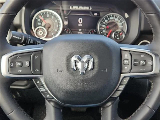 Used 2025 Bright White Clearcoat RAM Big Horn/Lone Star 4x4 Crew Cab 144.5 in. WB image 19