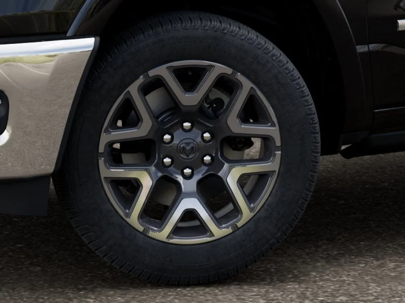 New 2027 Diamond Black Crystal Pearl-Coat Exterior Paint RAM Laramie image 8