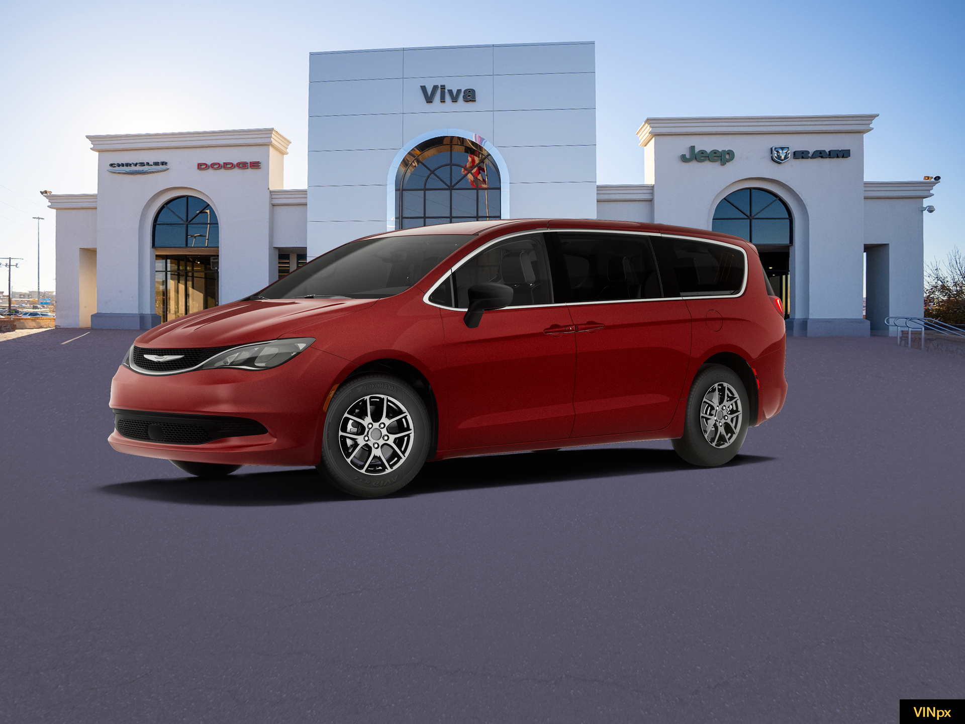 New 2027 Red Hot Pearl-Coat Exterior Paint Chrysler LX image 2