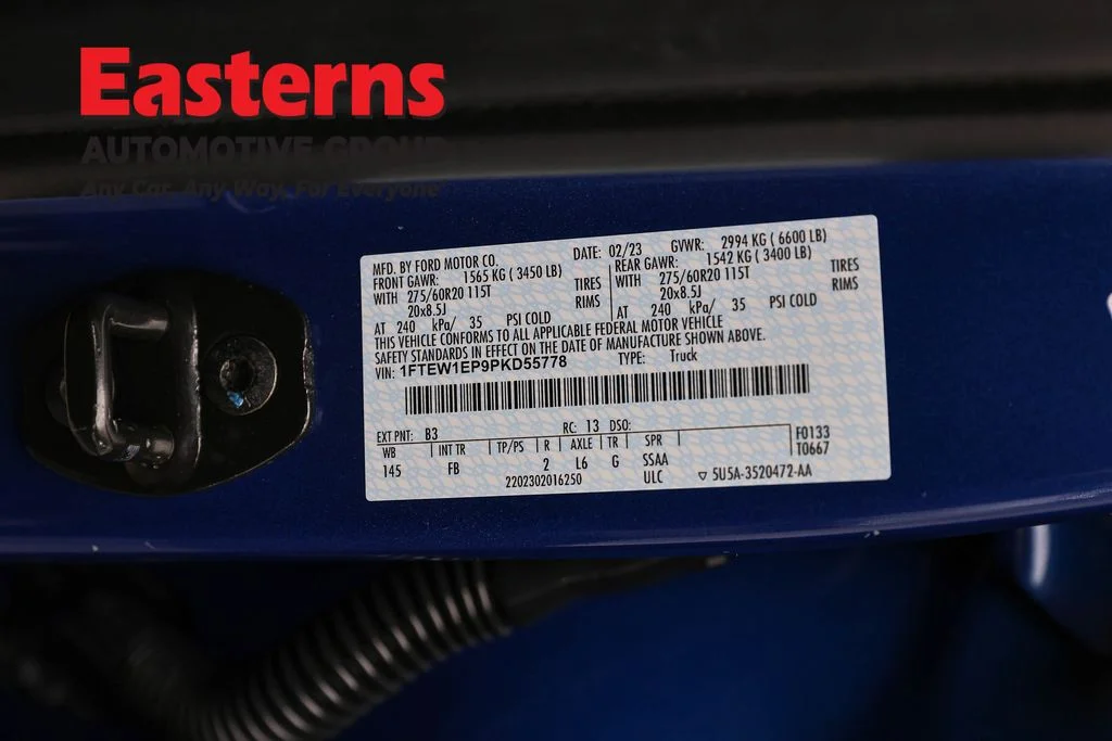 Used 2023 Blue Ford XLT image 37
