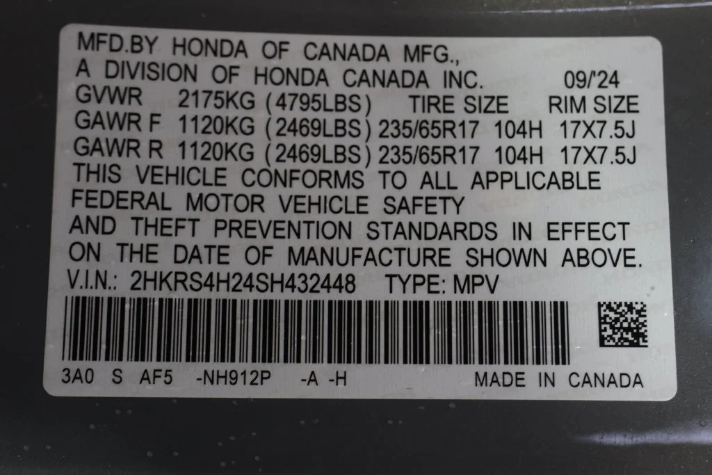 Used 2025 Urban Gray Pearl Honda LX image 27