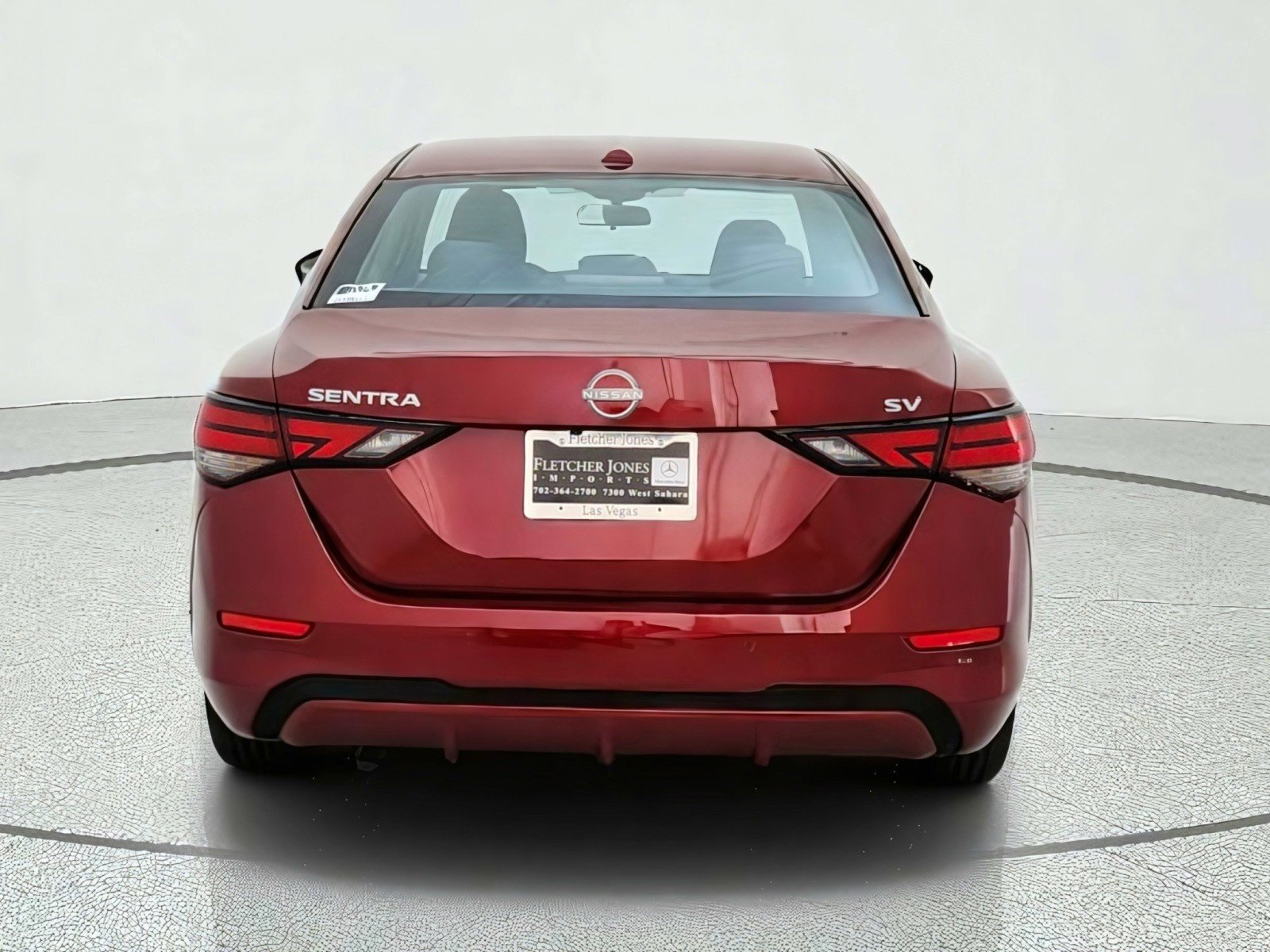 Used 2024 Scarlet Ember Tintcoat Nissan SV image 10
