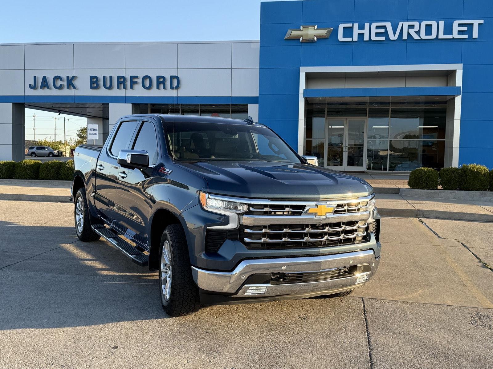 Used 2024 Lakeshore Blue Metallic Chevrolet LTZ image 1