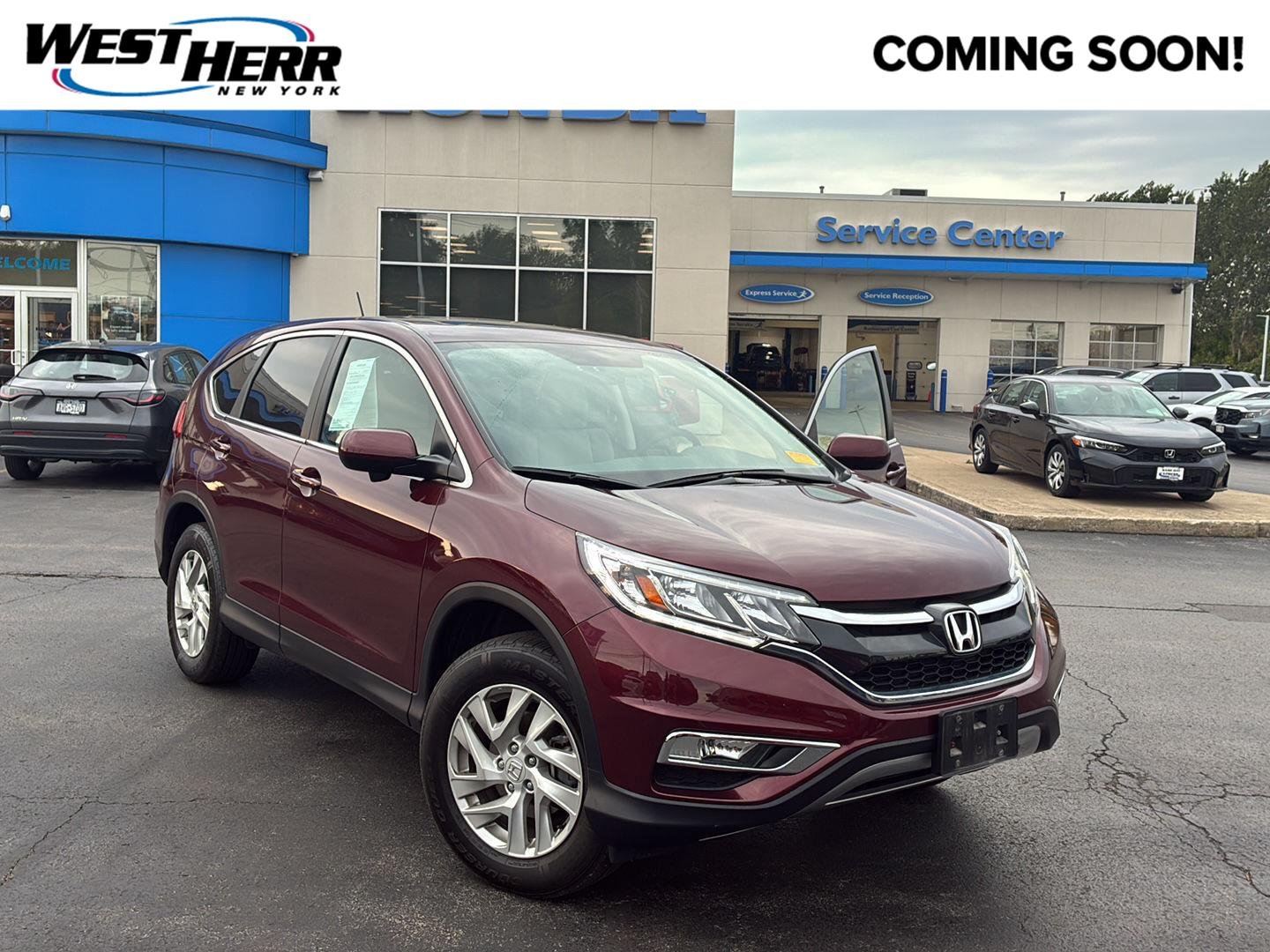 Used 2016 Basque Red Pearl II Honda EX image 1