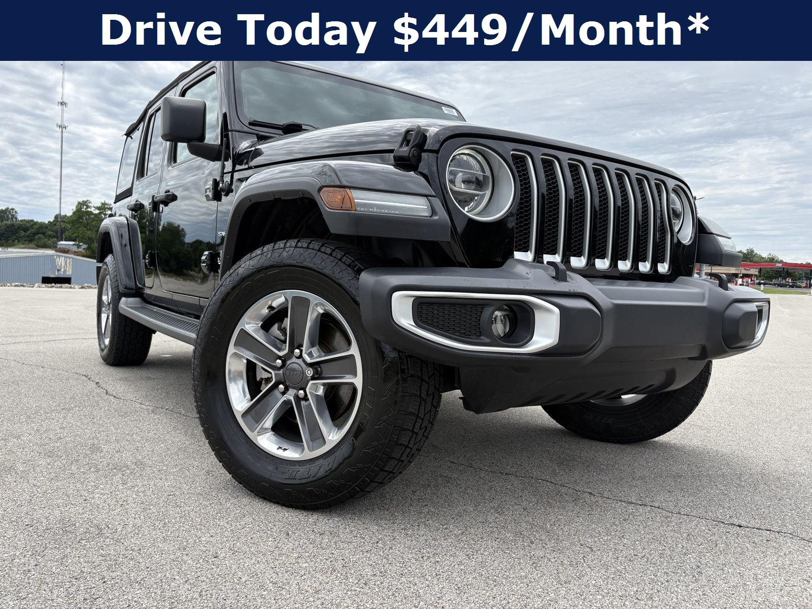 Used 2020 Black Clearcoat Jeep North Edition image 2