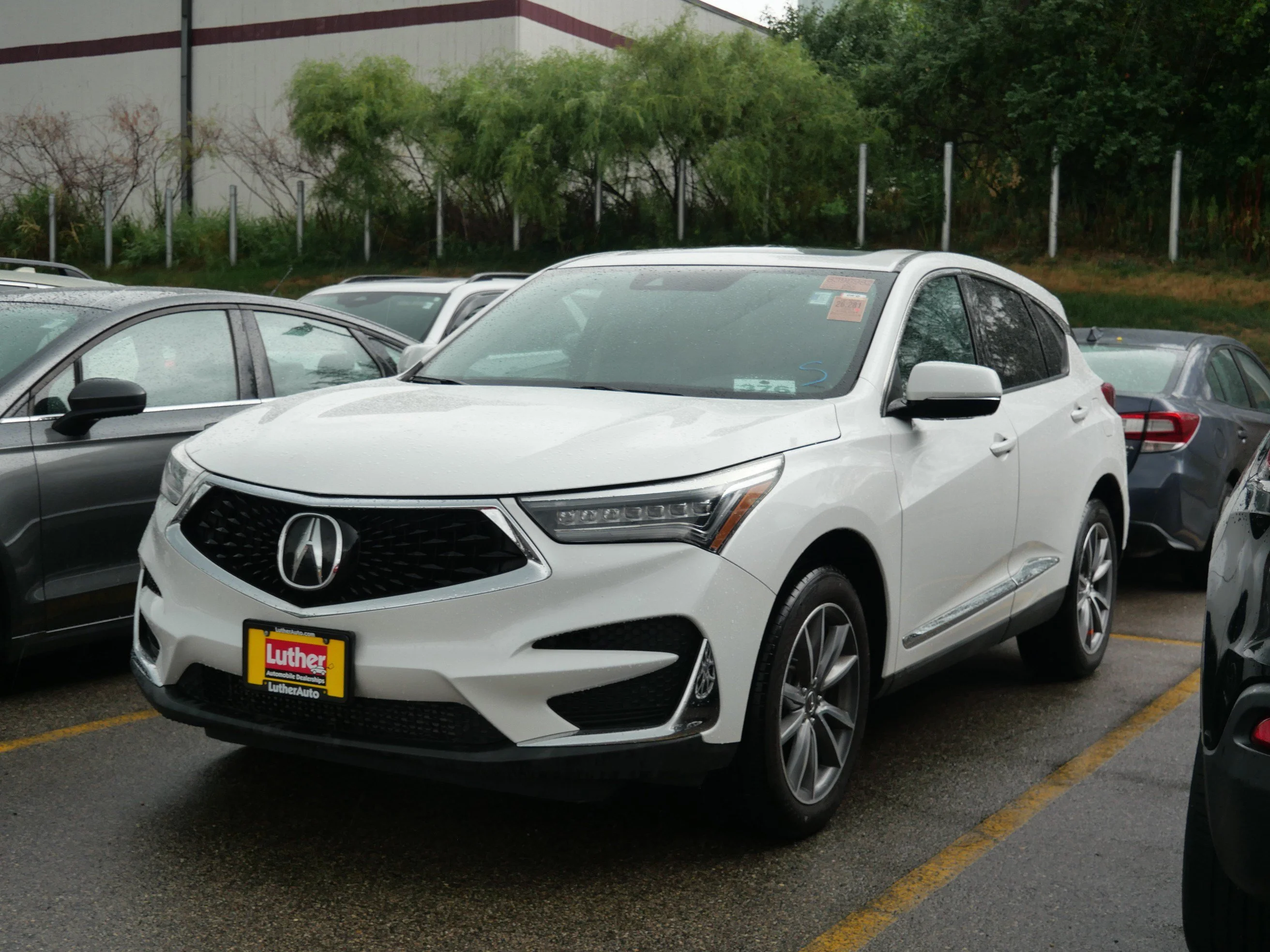 Used 2021 Platinum White Pearl Acura w/Technology Package image 3