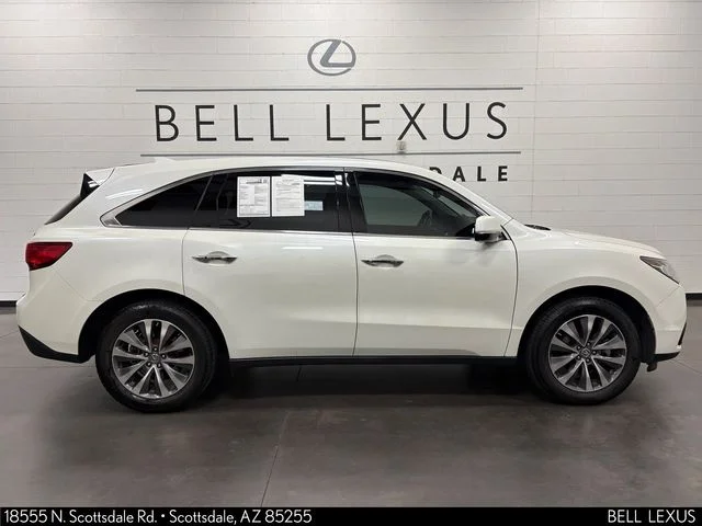 Used 2015 White Acura 3.5L Technology Package image 3