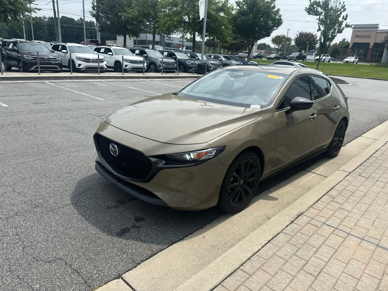 Used 2025 Zircon Sand Metallic Mazda 2.5 Carbon Turbo image 4