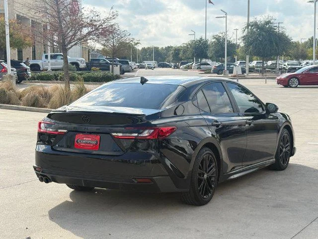 Certified Used 2025 MIDNIGHT BLACK METAL Toyota SE image 37