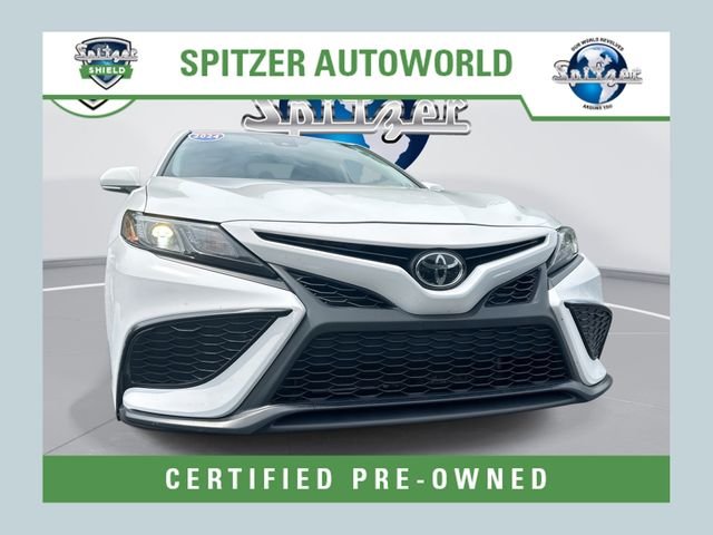White 2024 Toyota Camry Sedan Front-Wheel Drive 