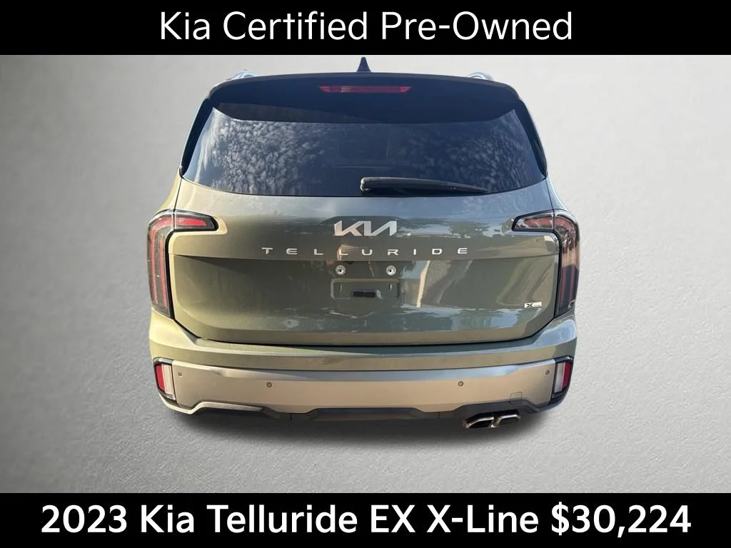 Certified Used 2023 Green Kia EX X-Line image 5