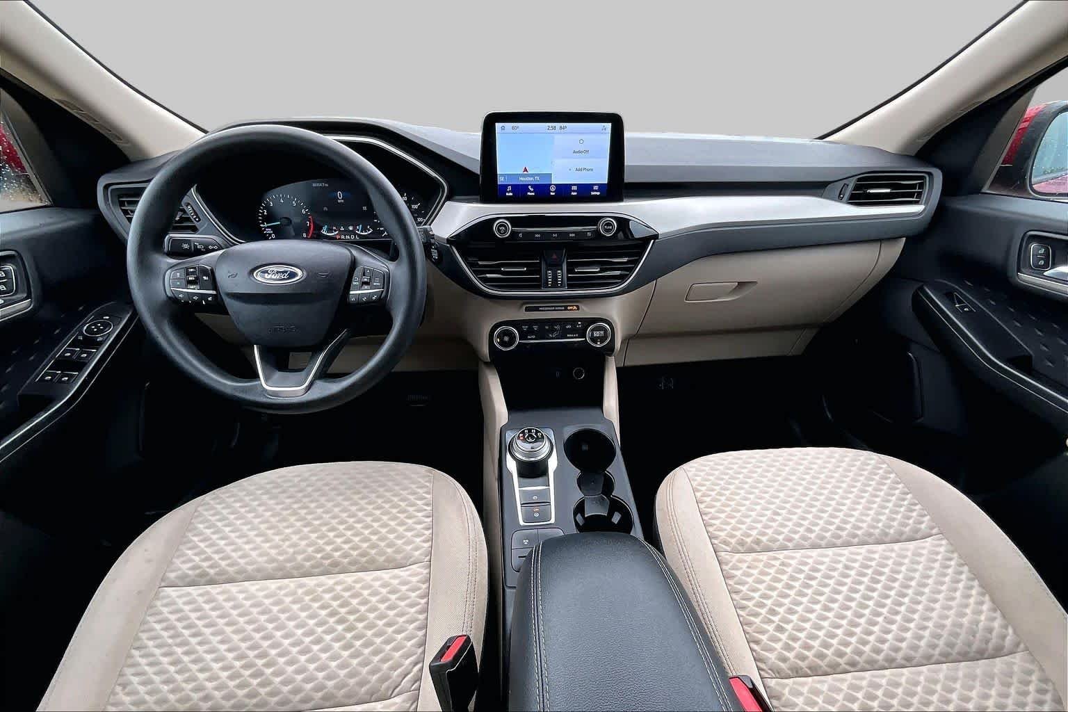 Used 2020 Rapid Red Metallic Tinted Clearcoat Ford SE image 13