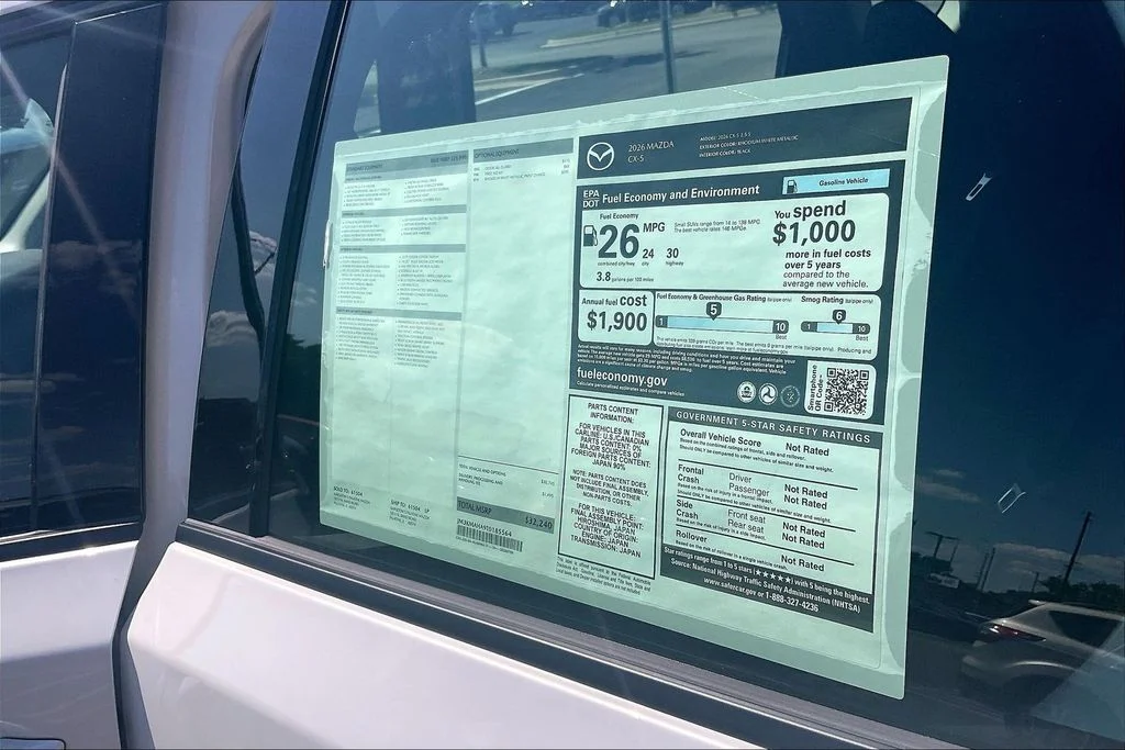 New 2026 Rhodium White Metallic Mazda 2.5 S AWD image 14