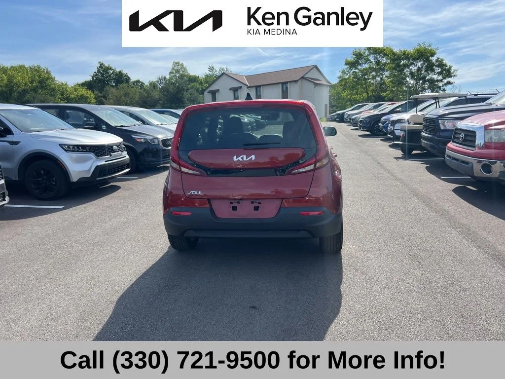 Certified Used 2022 Orange Kia LX image 7
