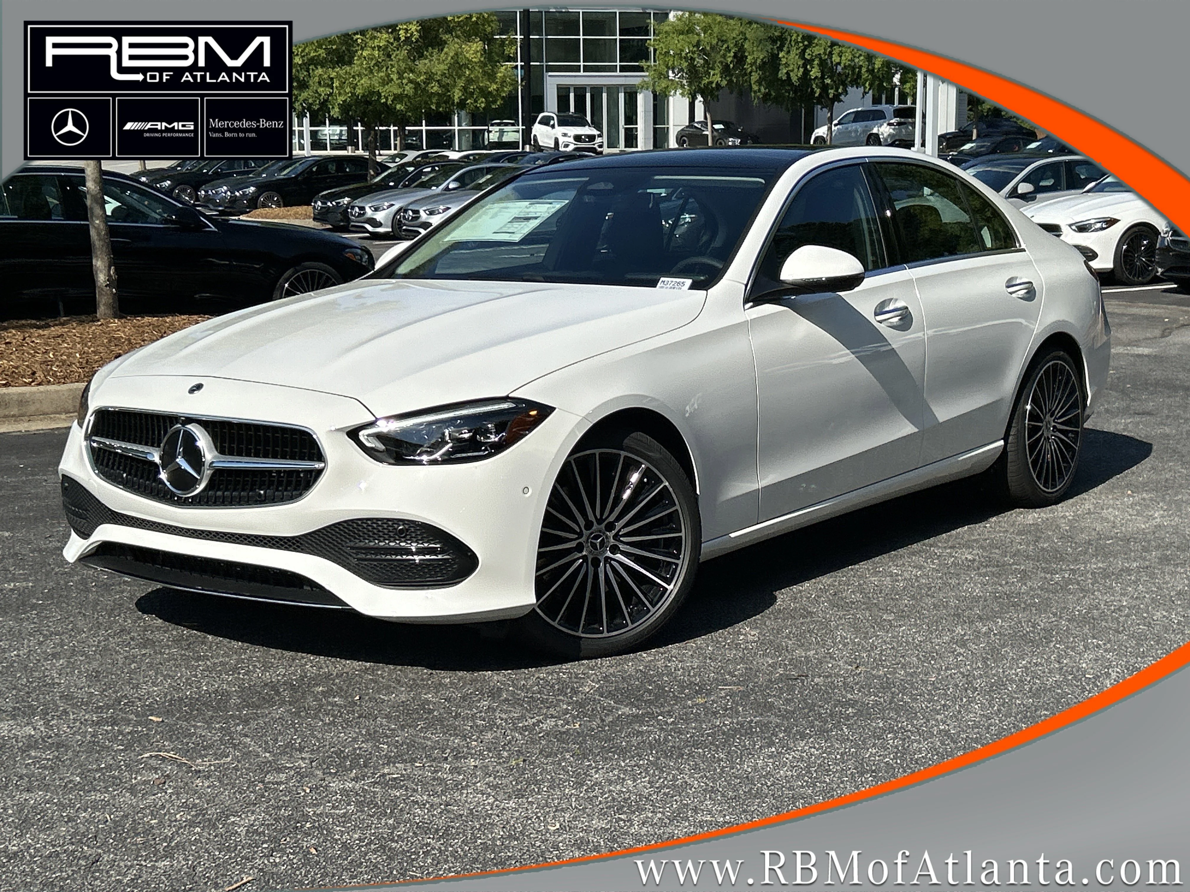 New 2026 Polar White Mercedes-Benz C 300 4MATIC® Sedan image 1