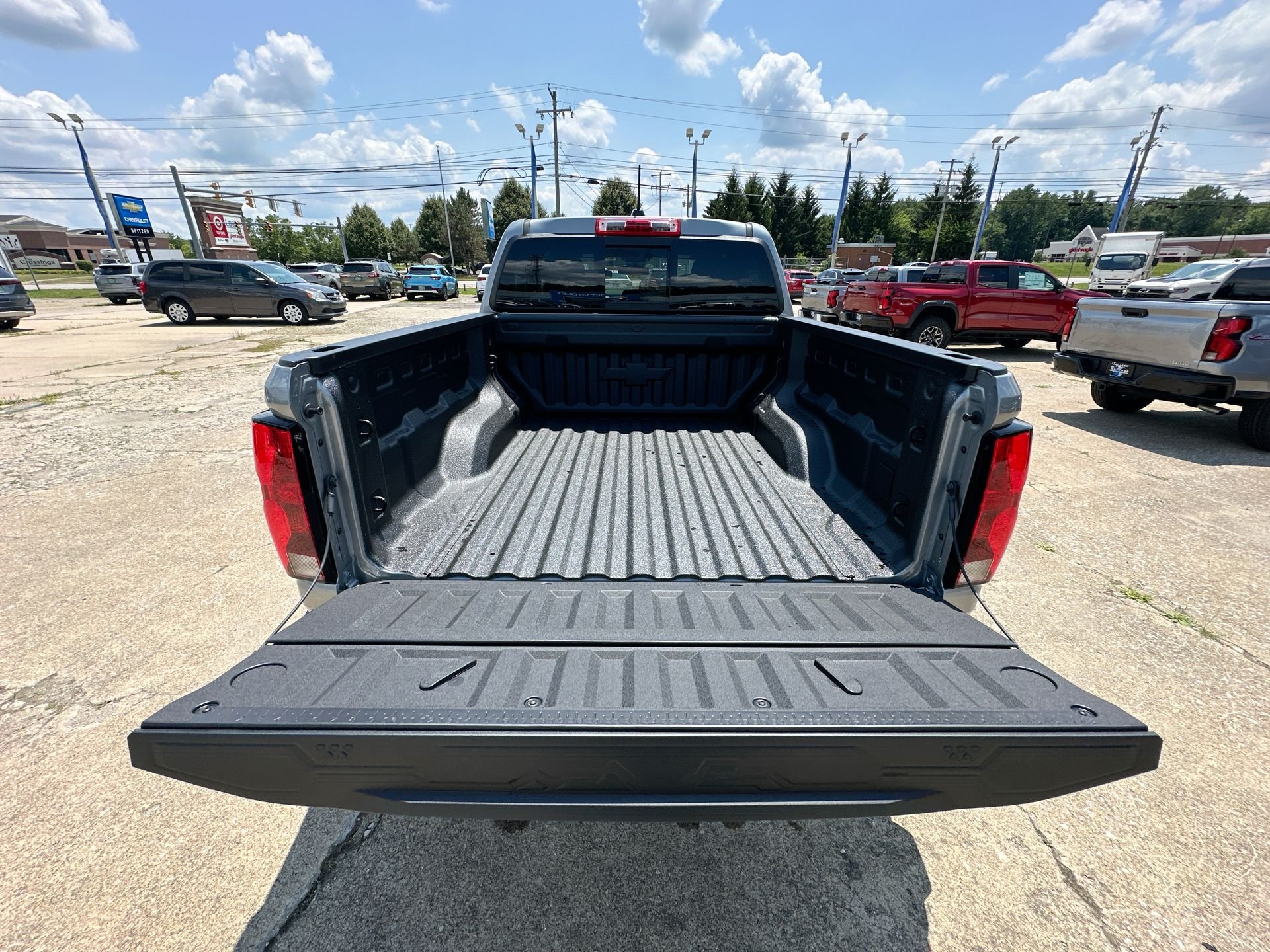 2026 Chevrolet Colorado Trail Boss Gray at Spitzer Autoworld Chevy Buick GMC Cadillac