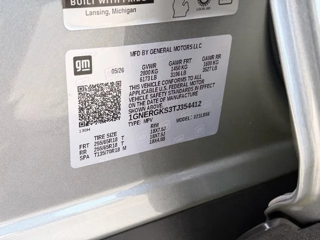 New 2026 Sterling Gray Metallic Chevrolet LT image 11