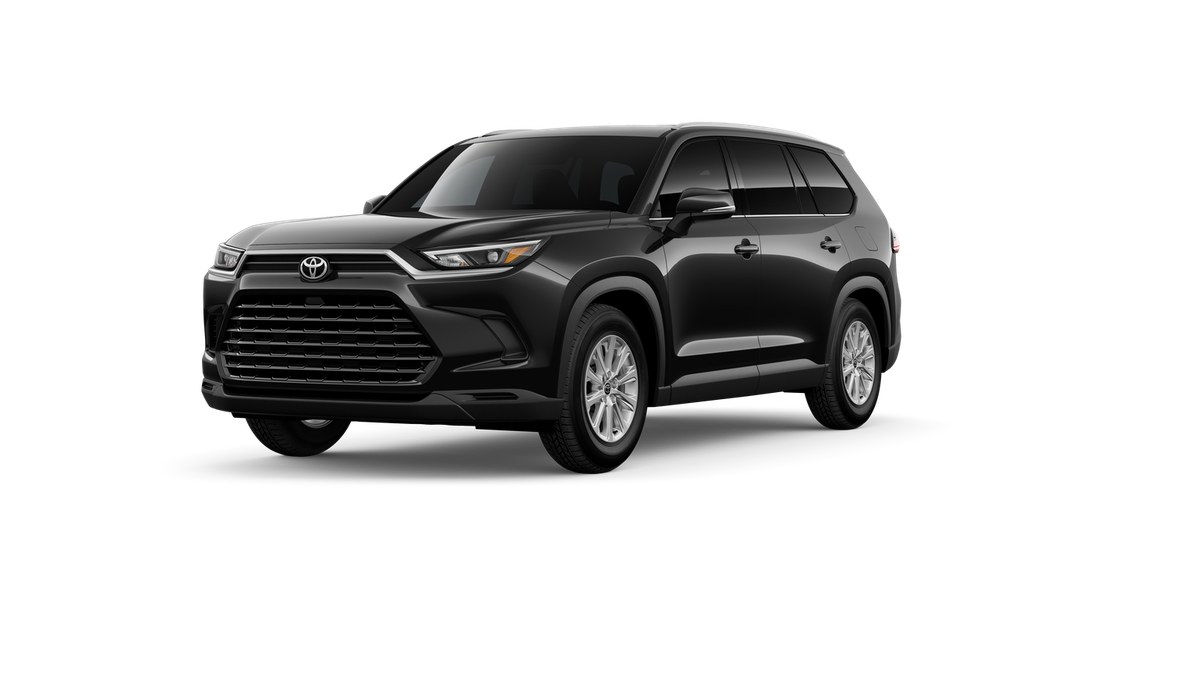 Midnight Black Metallic 2026 Toyota Grand Highlander XLE FWD SUV / Crossover Front-Wheel Drive