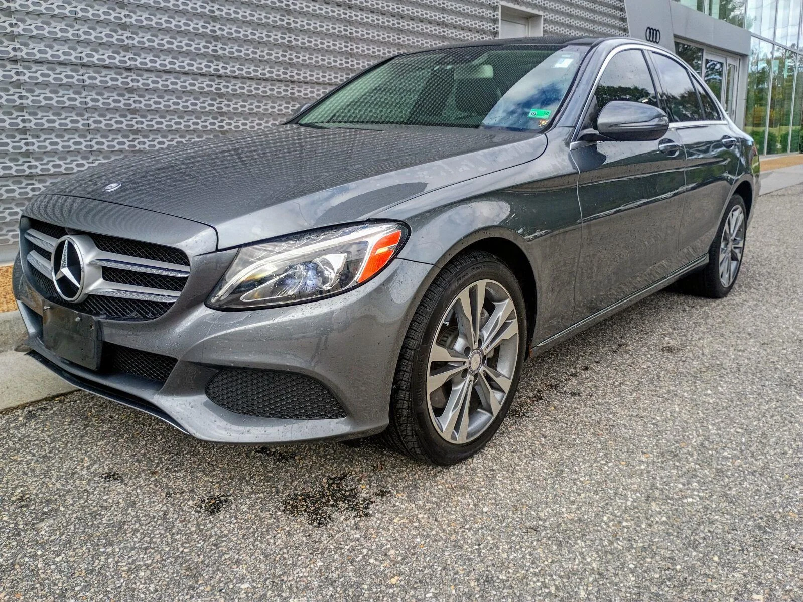 Used 2017 Selenite Grey Metallic Mercedes-Benz C 300 image 6