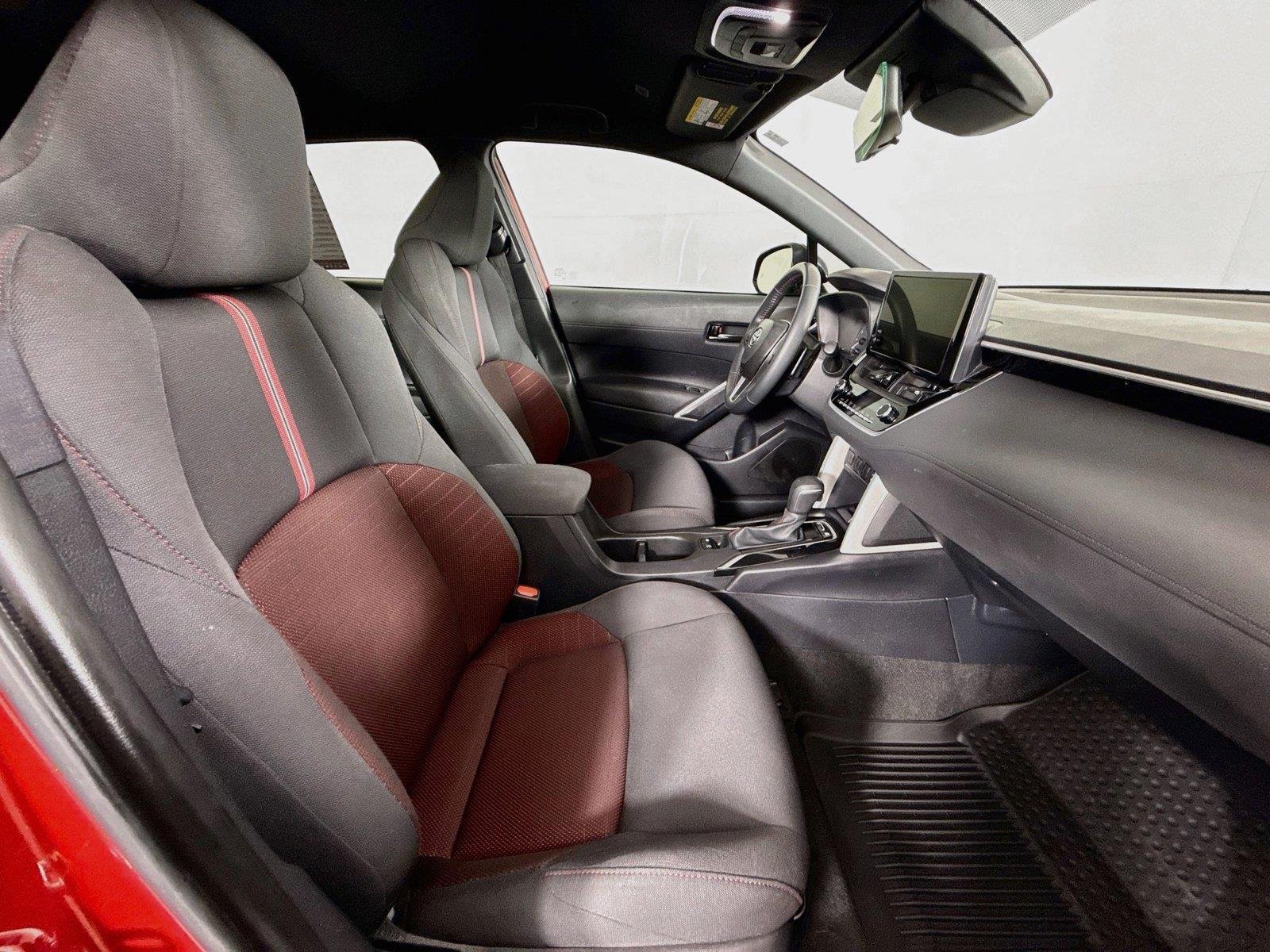 Certified Used 2024 Barcelona Red Metallic/Jet Black Toyota Hybrid Nightshade Edition image 35