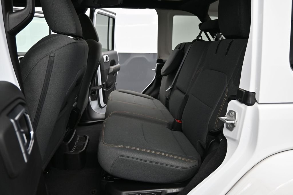 Used 2025 White Jeep Sahara 4xe image 14