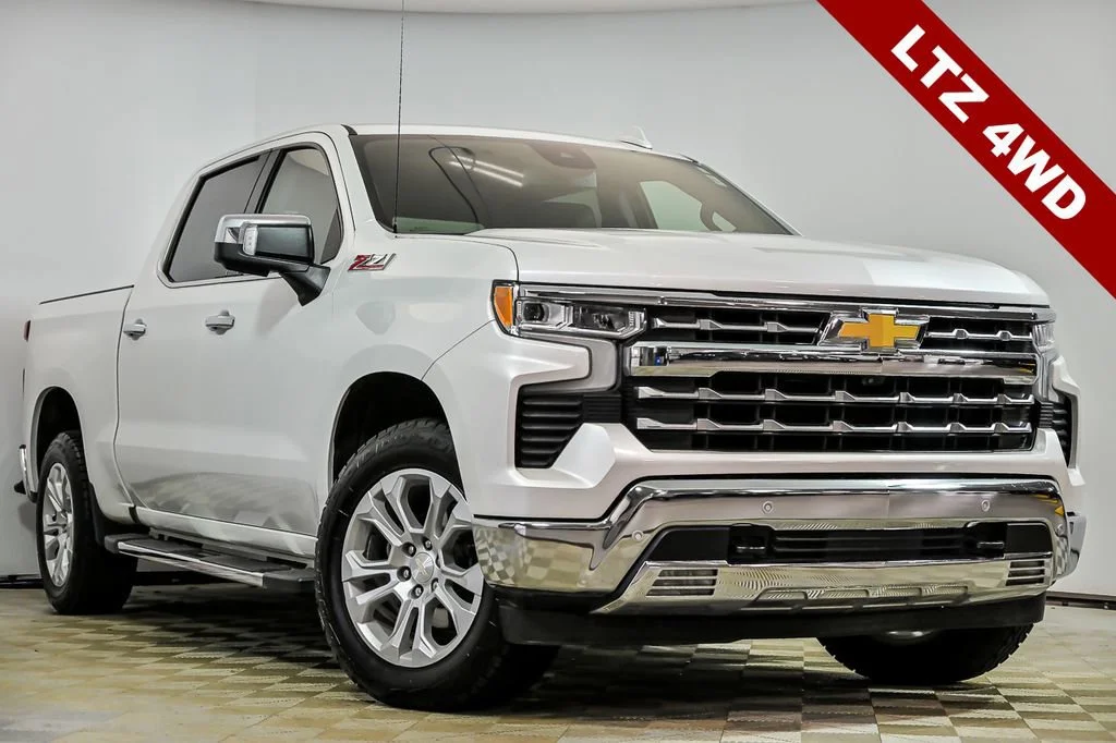 Pre-Owned 2022 Chevrolet Silverado 1500 LTZ Crew Cab in Saint Charles # ...