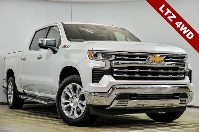 Pre-Owned 2022 Chevrolet Silverado 1500 LTZ Crew Cab in Saint Charles # ...