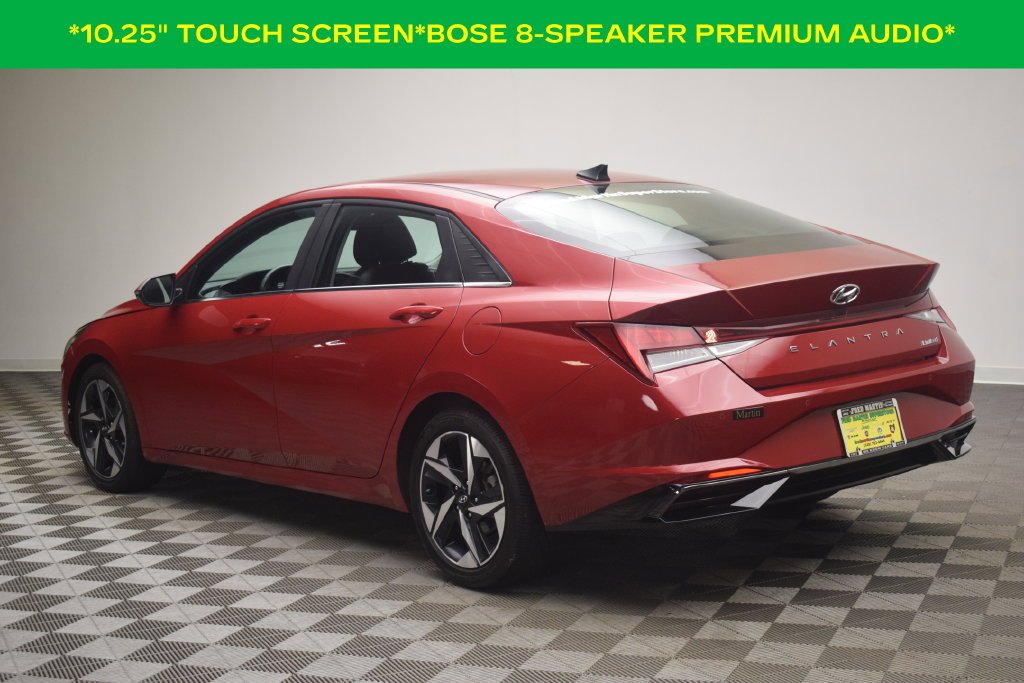 Used 2023 Scarlet Red Pearl Hyundai Limited image 4