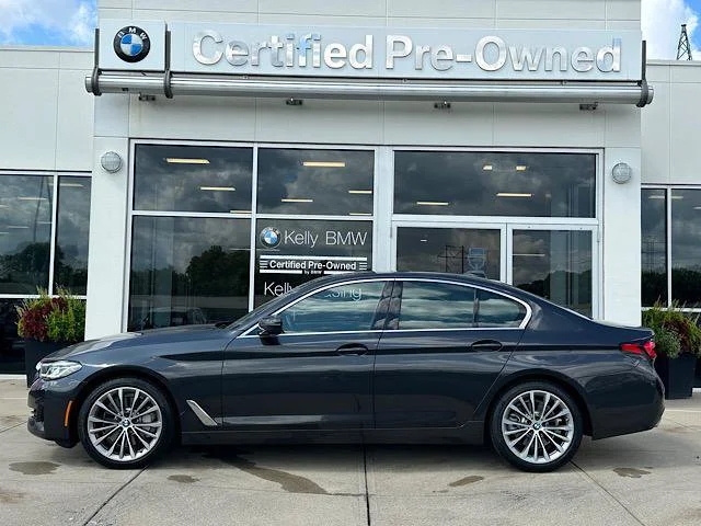 Certified Used 2023 Dark Graphite Metallic BMW 530i xDrive image 5
