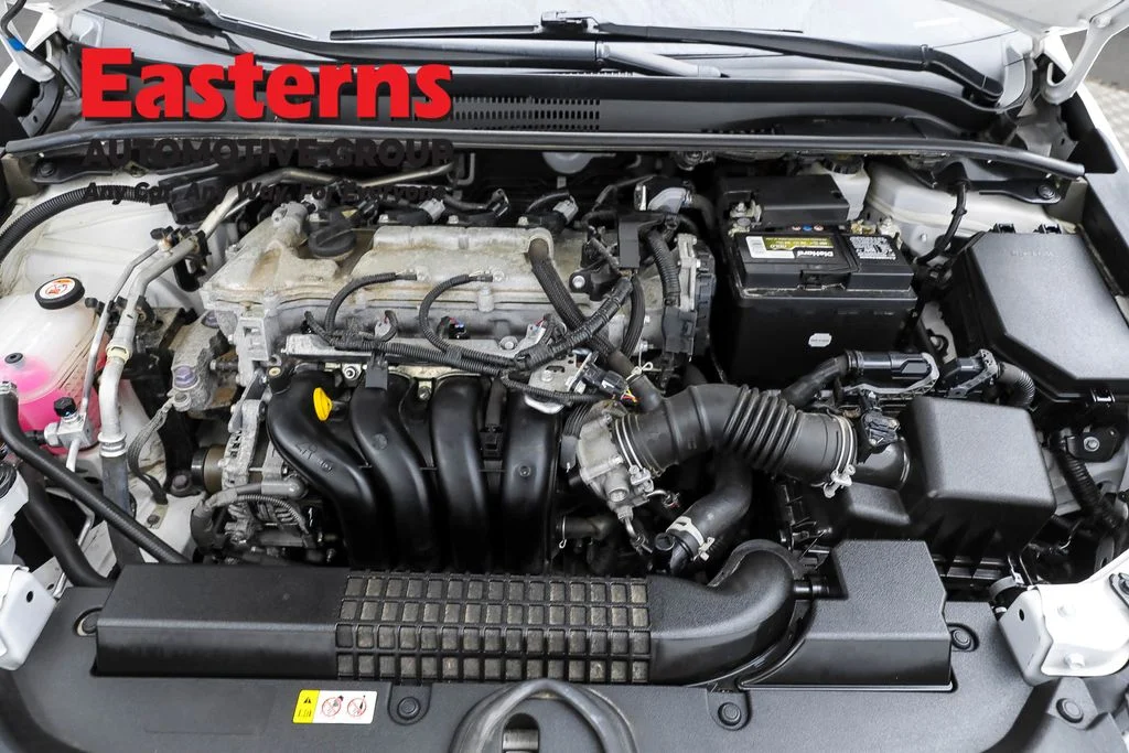 Used 2021 White Toyota LE image 7