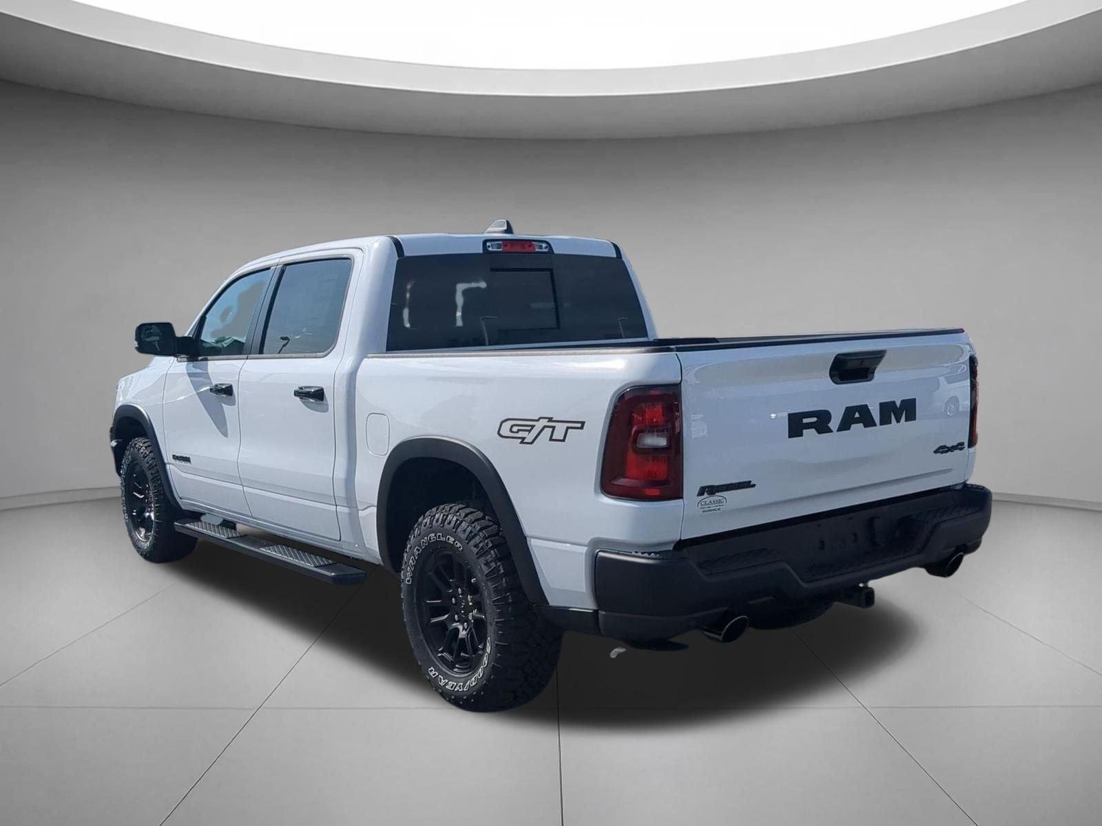 New 2026 Bright White Clear-Coat Exterior Paint RAM Rebel image 3
