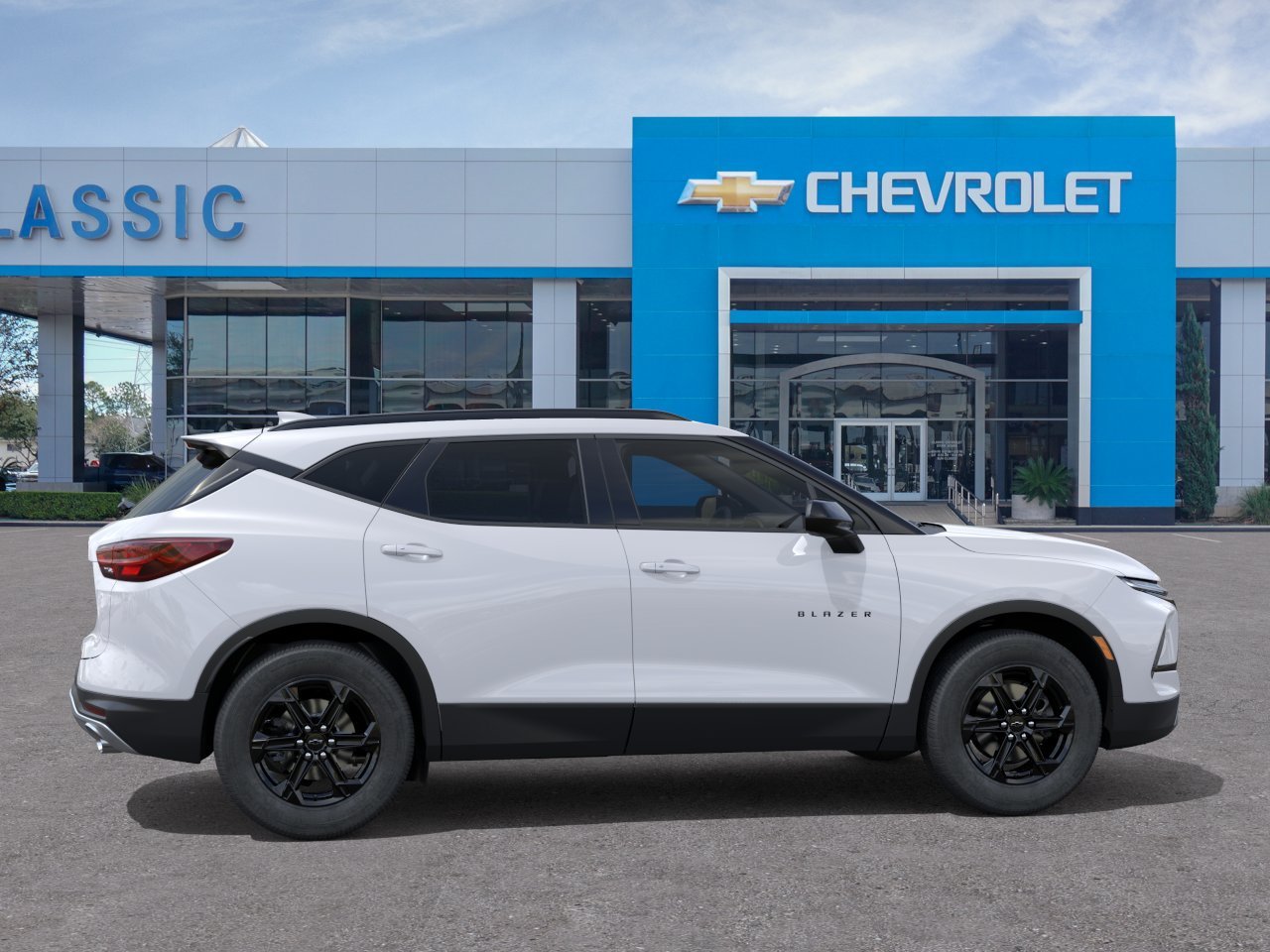 2026 Chevrolet Blazer 2LT White at Classic Elite Chevrolet Sugar Land