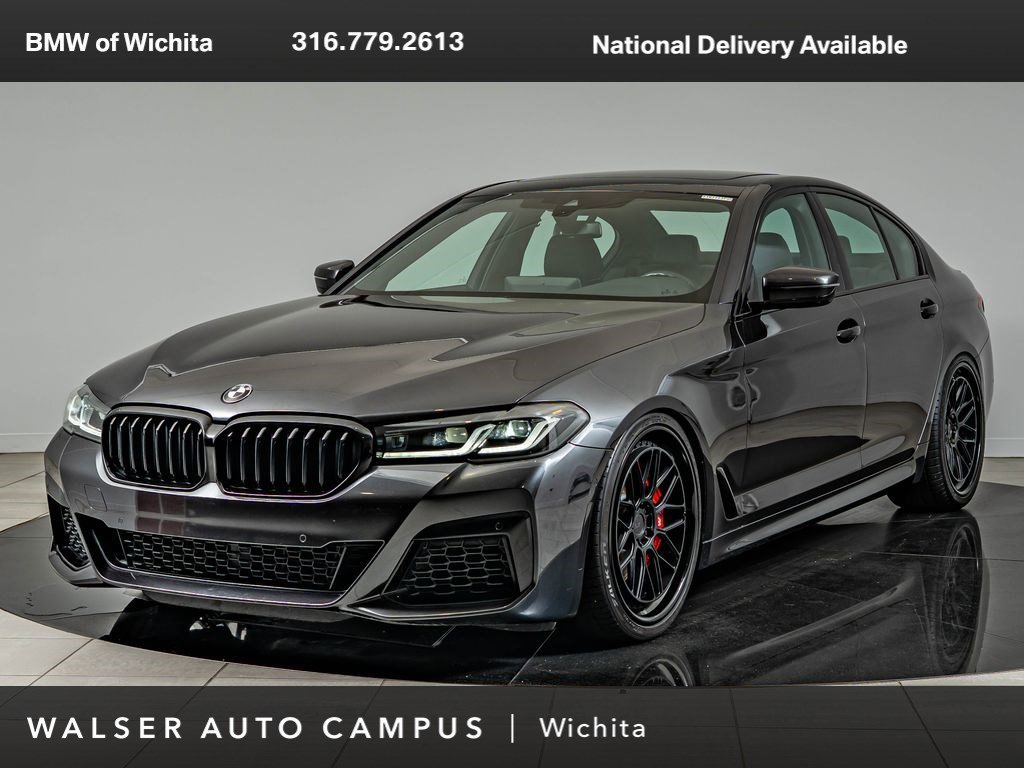 Used 2023 Dark Graphite Metallic BMW 540i image 1