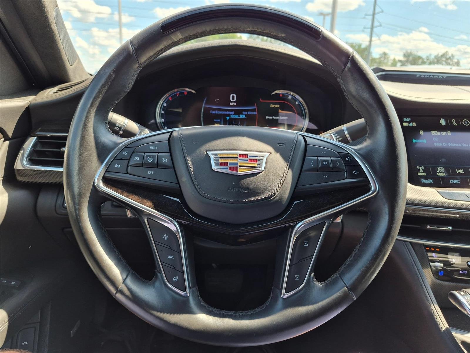 Used 2018 Stellar Black Metallic Cadillac Platinum AWD image 10