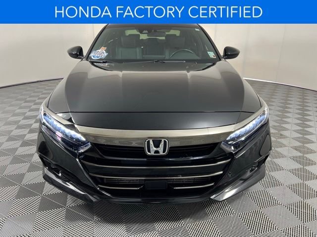 Certified Used 2022 Black Honda Sport 2.0T image 2